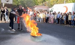 Diyarbakır’da öğrencilere afet farkındalık eğitimi