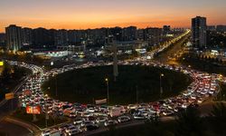 Diyarbakır’da trafiğin böylesi görülmedi