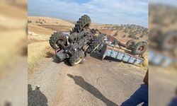 Diyarbakır'da traktör devrildi: 3 yaralı
