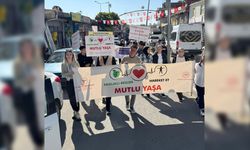 Diyarbakır’da yaşlılar için yürüdüler