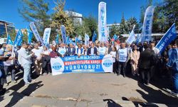 Diyarbakır’dan Ankara’ya görev iadesi talebi yürüyüşü başladı
