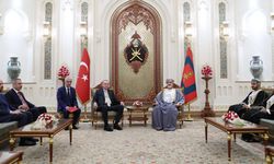 Erdoğan, Umman Sultanı Al Said ile bir araya geldi