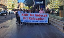 KESK’li ihraçlar Diyarbakır’dan Ankara’ya yürüyor