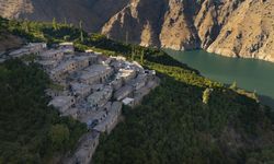 Narın cennetinde göz kamaştıran manzara