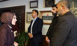 Rojin’in babası Nizamettin Kabaiş, Bakan Göktaş’la görüştü