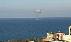 Trabzon Valiliği, denizdeki patlamanın nedenini açıkladı