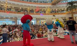 Diyarbakır’da Şirinler rüzgarı: Çocuklar oyun alanına akın etti