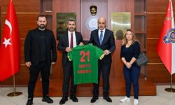 Amedspor yönetiminden emniyet müdürüne ziyaret