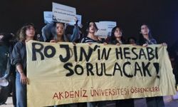 Antalya’da üniversite öğrencileri Rojin Kabaiş için eylemde