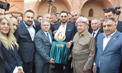 Barzani, Cizre’de tarihi mekanları gezdi