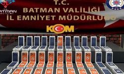 Batman’da 6,6 milyon TL değerinde kaçak telefon ele geçirildi