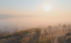 Diyarbakır sis manzarasıyla bir bambaşka