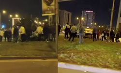 Diyarbakır'da takla atan araç refüje uçtu: 1 yaralı