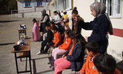 Diyarbakır’da çocuklara saç bakımı