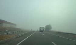 Diyarbakır’da sis esareti, görüş mesafesi 30 metreye düştü