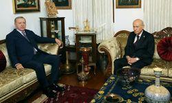 Erdoğan ile MHP Lideri Bahçeli bir araya geldi