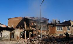 Erzurum'da infial yaratan olay: Doğalgaz patladı, 2 ev çöktü