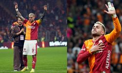 Maç sonu üçlüsü Mauro Icardi ve Barış Alper Yılmaz'dan