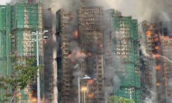 Hong Kong'da 2 bin dairelik gökdelende yangın faciası