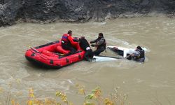 Kamyonet dereye uçtu; 2 ölü, 3 yaralı