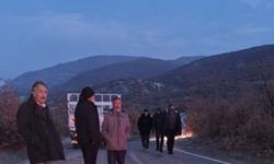 Maden ve kum ocağına karşı nöbete geçtiler