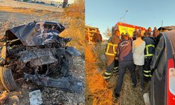 Mardin karayolunda can pazarı: Şarampole devrilen otomobildeki 3 kişi yaralandı