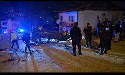 Hızını alamayan otomobil takla attı: 5 yaralı