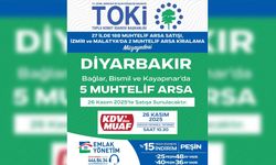 TOKİ’den Diyarbakır’da 5 arsa satışı