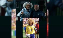 Dünyaca ünlü futbolcu Valderrama, Amedspor idmanında