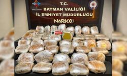 Batman'da 56 kilo toz esrar ele geçirildi
