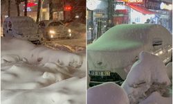 Tatvan’da kar kalınlığı yarım metreye ulaştı