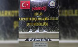 Bitlis’te 3 kilo 210 gram metamfetamin ele geçirildi
