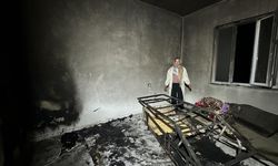 Cep telefonu bomba gibi patladı, ev kül oldu