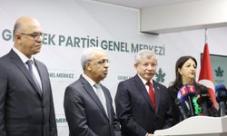 DEM Parti İmralı Heyeti, Davutoğlu ile görüştü: Yeni bir aşamadayız!