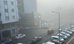 Diyarbakır'da sis engeli, uçak seferleri rötar yaptı