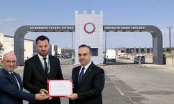 Diyarbakır Tekstil OSB'ye, Yeşil OSB Sertifikası