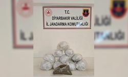 Diyarbakır’da 32 kilo esrar ele geçirildi