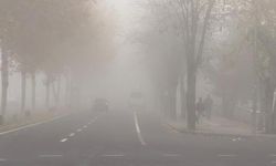 Diyarbakır'da sis görüş mesafesini düşürdü