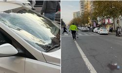 Diyarbakır’da otomobil yayaya çarptı, sürücüler tartıştı