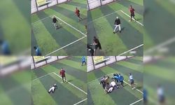 Halı sahada ölüm kameraya yansıdı