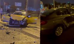 Diyarbakır’da iki otomobil çarpıştı: 2 yaralı