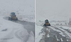 Malatya’da kar yağışı