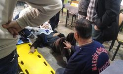 Mardin’de kıraathane tavanı çöktü: 2 yaralı