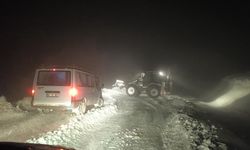 Muş'ta mahsur kalan 7 kişi kurtarıldı