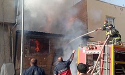 Siirt'te korku filimlerini aratmayan yangın!