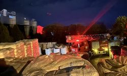 Yalıtım fabrikasında yangın: 16 kişi dumandan etkilendi