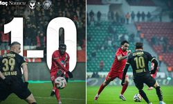 Amedspor  tek golle 3 puanı kaptı