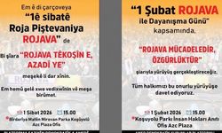 Diyarbakır 1 Şubat'ta Rojava için yürüyecek