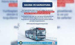 Diyarbakır ilçelerine otobüs seferleri iptal edildi