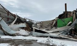 Diyarbakır'da 12 fabrikanın çatısı çöktü!